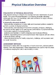 Physical Education / Overview